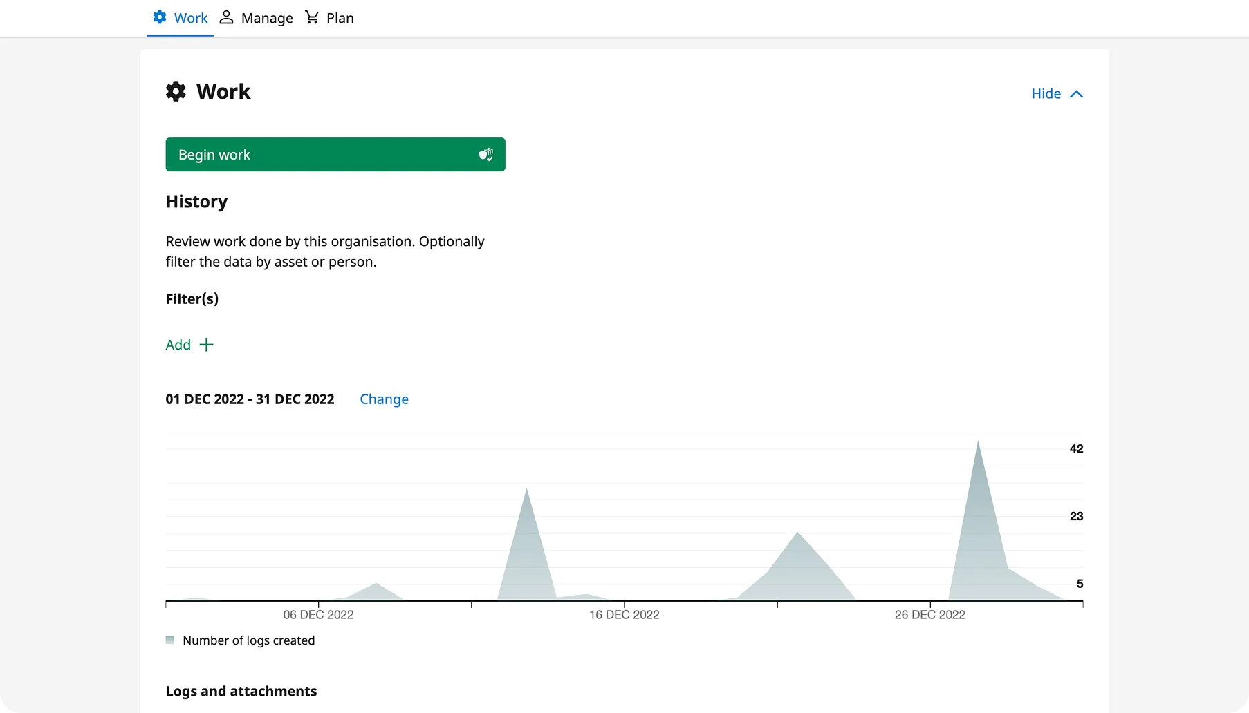 OK Systems dashboard